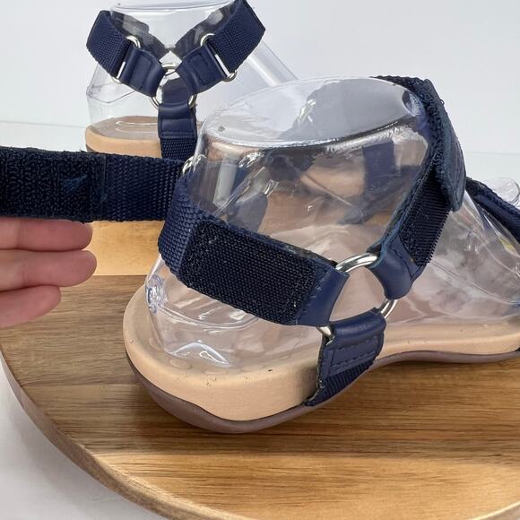 VIONIC 5 Rest Candace Women's Navy Orthotic Backstrap Sport Comfort Sandals - Picture 10 of 14